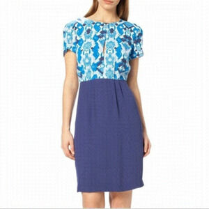 ⭐️nwt French Connection Blue Python Pixel Dress⭐️